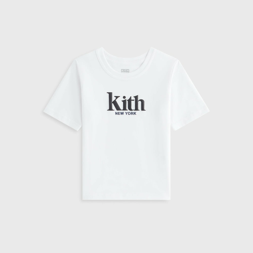Kith Kids Classic Mott Tee - White | Kith White