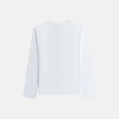 Tekla Long Sleeve Sleeping Tee - White | Kith White