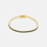 Crystal Haze Mini Serena Bracelet - Green | Kith Green