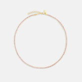 Crystal Haze Mini Serena Necklace - Pink | Kith Pink
