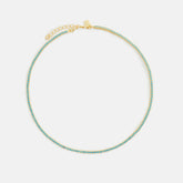 Crystal Haze Mini Serena Necklace - Blue | Kith Blue