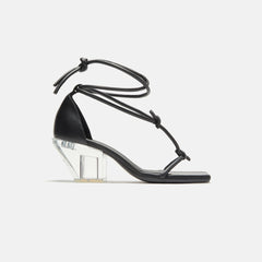 Rick Owens Sliver Sandal - Black / Clear | Kith Black / Clear