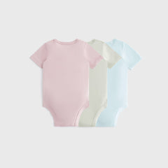 Kith Baby Palette 3-Pack Bodysuit - Dusty Quartz | Kith Dusty Quartz
