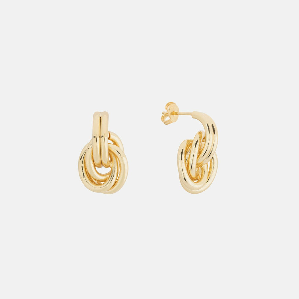 SHASHI Petra Gold Earring - Gold | Kith Gold