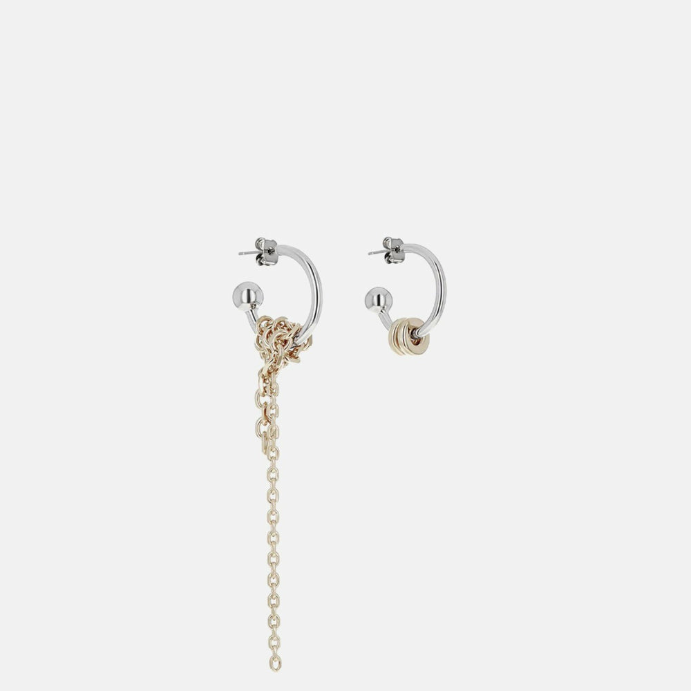 Justine Clenquet Moore Earrings - Gold / Palladium | Kith Gold / Palladium