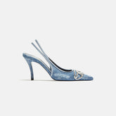 Diesel D-Venus Slingback - Bleach Treated Denim | Kith Bleach Treated Denim
