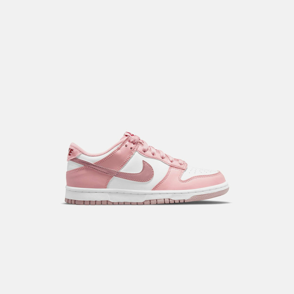Nike GS Dunk Low - Pink Glaze / White / Pomegranate | Kith Pink Glaze / White / Pomegranate