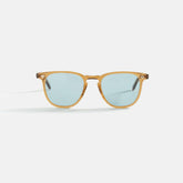 Garrett Leight Brooks II Sun - Caramel / Pure Blue | Kith Caramel / Pure Blue