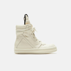 Rick Owens Kids Geobasket - Milk / Milk / Milk Scarpe in Pelle | Kith Milk / Milk / Milk Scarpe in Pelle