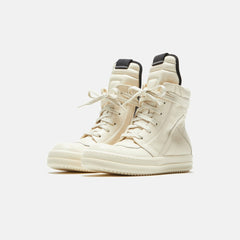 Rick Owens Kids Geobasket - Milk / Milk / Milk Scarpe in Pelle | Kith Milk / Milk / Milk Scarpe in Pelle