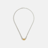 Tom Wood Dean Chain Duo 18 - Silver / Gold | Kith Silver / Gold