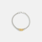 Tom Wood Dean Bracelet Duo 7.7 - Silver / Gold | Kith Silver / Gold