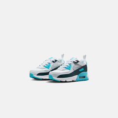 Nike PS Air Max 90 Easyon - White / Wolf Grey / Baltic Blue | Kith White / Wolf Grey / Baltic Blue