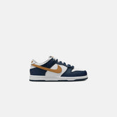 Nike PS Dunk Low - White / Wheat / Midnight Navy | Kith White / Wheat / Midnight Navy