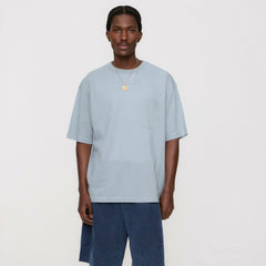 Kith Pointelle Mesh Leonard Pocket Tee - Light Indigo | Kith Light Indigo