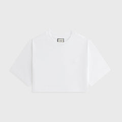 Kith Women Fei Cropped Tee - White | Kith White