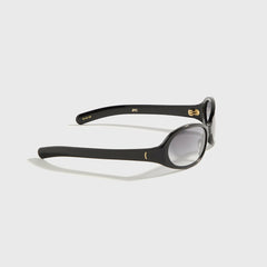 Flatlist Opel Sunglasses - Solid Black / Solid Black Lens | Kith Solid Black / Solid Black Lens