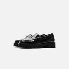 G.H. Bass WMNS Whitney Super Lug Weejun - Black | Kith Black
