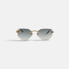 Vintage Frames Detroit Player Drill Mount 24KT Gold - Army Green | Kith Army Green