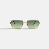 Vintage Frames Icon 24Kt Yellow Gold - Green / Yellow Gradient | Kith Green / Yellow Gradient