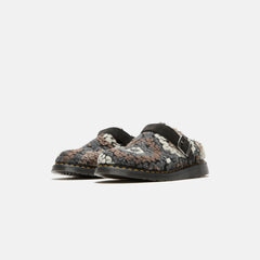 Dr. Martens Isham Mules - Black Mix Crochet Wool | Kith Black Mix Crochet Wool