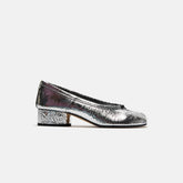Maison Margiela Tabi New Ballerina Flats - Broken Mirror Silver | Kith Broken Mirror Silver