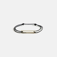 Le Gramme 1.7g Cord Bracelet - Black / Silver | Kith Black / Silver