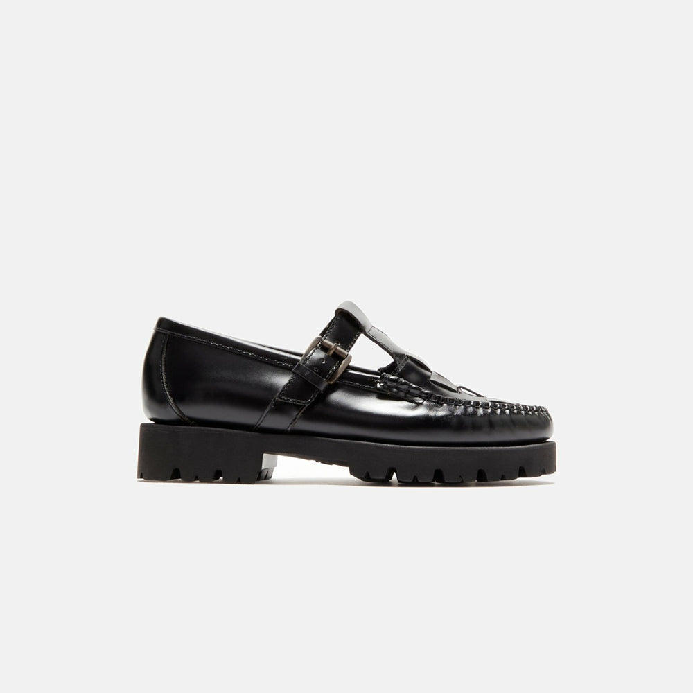 G.H. Bass Mary Jane Fisherman - Black | Kith Black