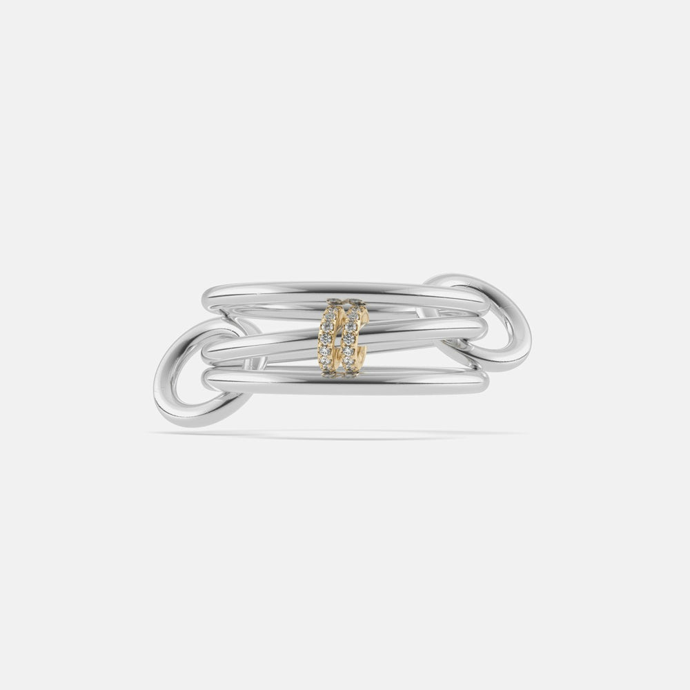 Spinelli Kilcollin Acacia Gris Ring - Silver / Gold | Kith Silver / Gold