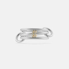 Spinelli Kilcollin Acacia Gris Ring - Silver / Gold | Kith Silver / Gold