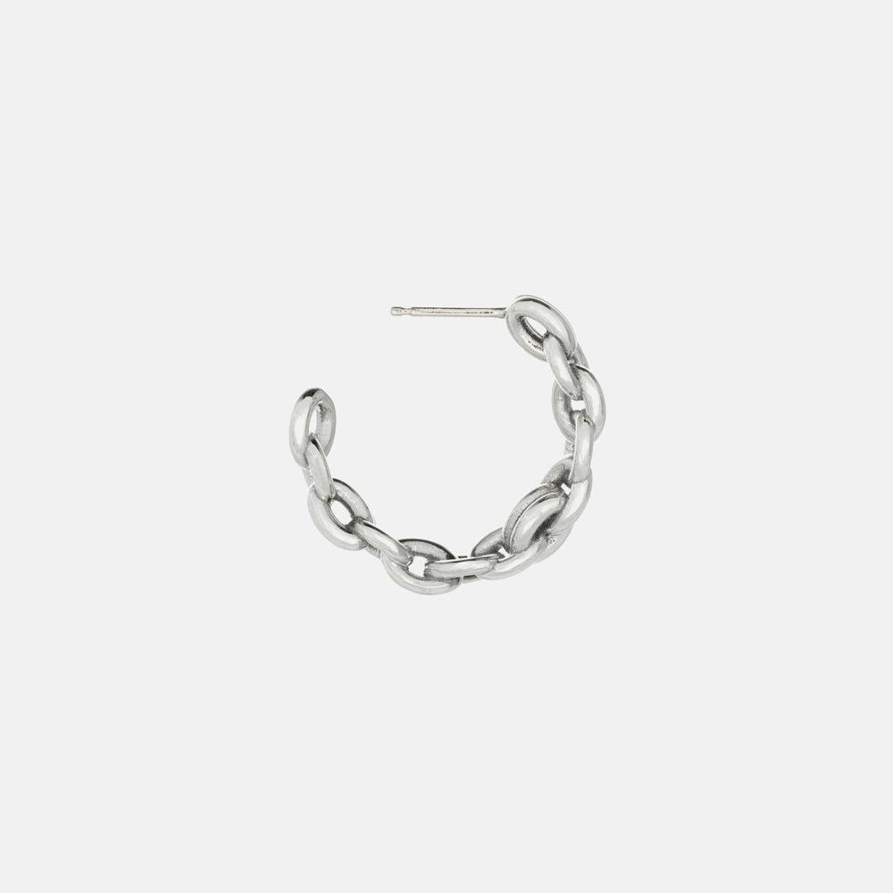 Spinelli Kilcollin 13mm Fused Serpens Earrings - Silver | Kith Silver