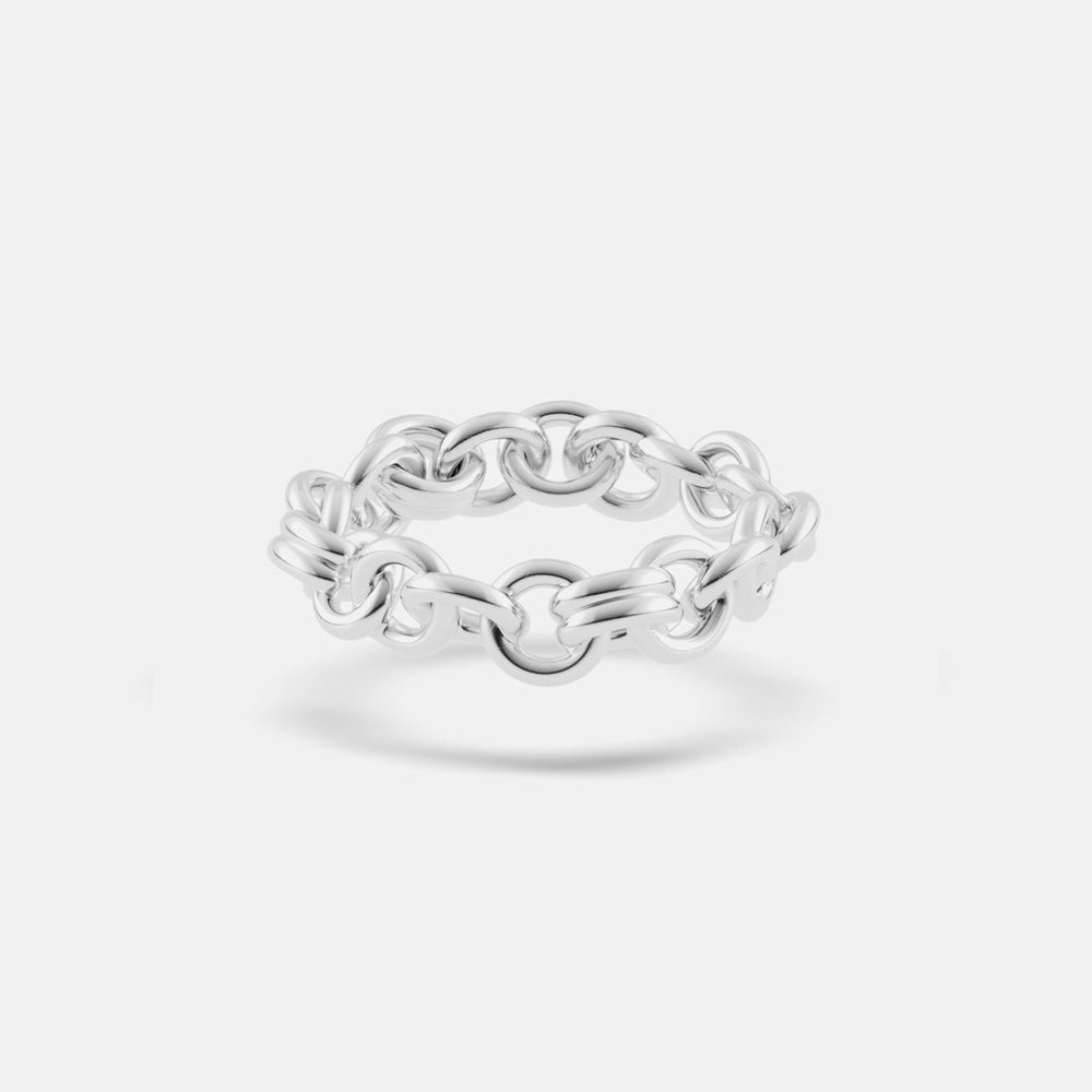 Spinelli Kilcollin Medium Fused Serpens Ring - Silver | Kith Silver
