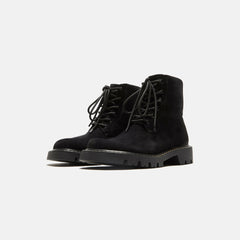 Loewe Sierra Combat Ankle Boot - Black / Medium Tabacco | Kith Black / Medium Tabacco