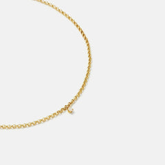 Yvonne Leon Jaseron Flotant PM Necklace - Gold | Kith Gold