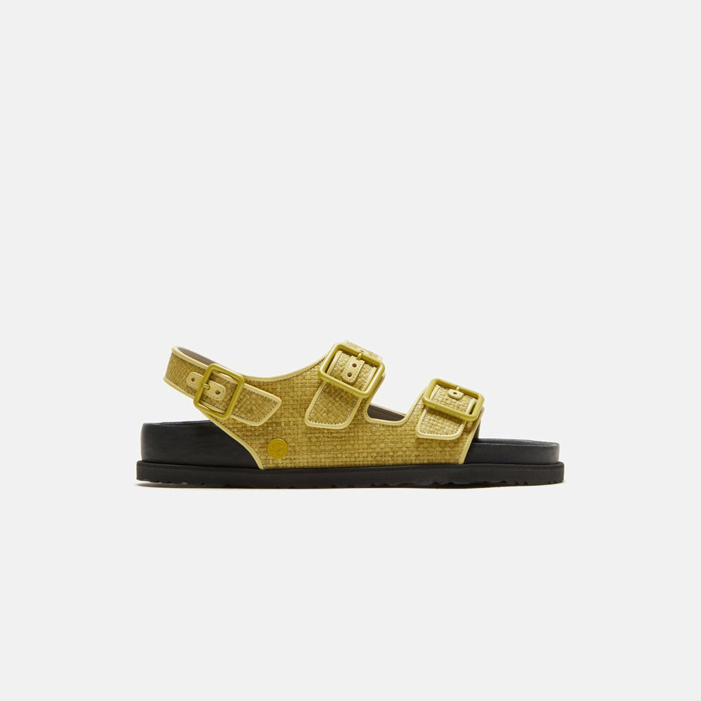 Birkenstock Milano Raffia - Luxe Golden Olive | Kith Luxe Golden Olive
