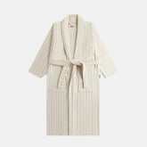 Tekla Classic Bathrobe - Sienna Stripes | Kith Sienna Stripes