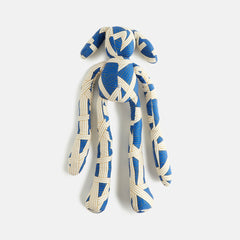 Missoni Nastri Print Medium Rabbit Puppet - Blue | Kith Blue