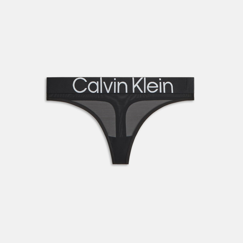 Kith Women for Calvin Klein Mesh Thong - Black | Kith Black