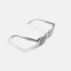 Garrett Leight Mr. Leight Rell Sunglass - Chandelier Silver / Blue Smo | Kith Chandelier Silver / Blue Smoke