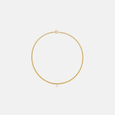 Yvonne Leon Collier Gourmette Flottant Diamant Poire - Yellow | Kith Yellow