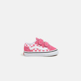 VANS TD Old Skool V Crib - Color Theory / Checkerboard / Honeysuckle | Kith Color Theory / Checkerboard / Honeysuckle