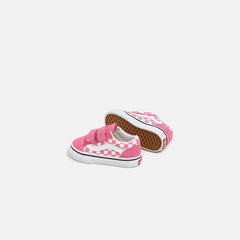 VANS TD Old Skool V Crib - Color Theory / Checkerboard / Honeysuckle | Kith Color Theory / Checkerboard / Honeysuckle