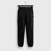 Kith Wrinkle Nylon Chauncey Cargo Pant - Black | Kith Black