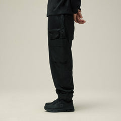 Kith Wrinkle Nylon Chauncey Cargo Pant - Black | Kith Black