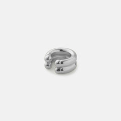 Eliou Double Regina Ear Cuff - Silver | Kith Silver