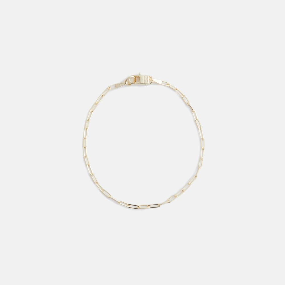 Hatton Labs Paper Clip Bracelet S - Gold | Kith Gold