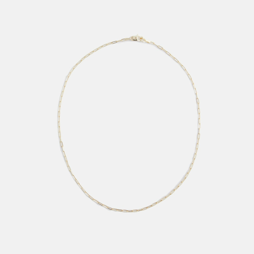 Hatton Labs Paper Clip Chain S - Gold | Kith Gold