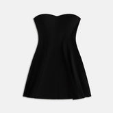 Norma Kamali Strapless Grace Mini Dress - Black | Kith Black