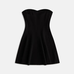 Norma Kamali Strapless Grace Mini Dress - Black | Kith Black