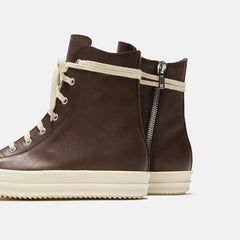 Rick Owens Porterville Sneakers - Saddle / Milk | Kith Saddle / Milk